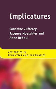 portada Implicatures (Key Topics in Semantics and Pragmatics) (en Inglés)