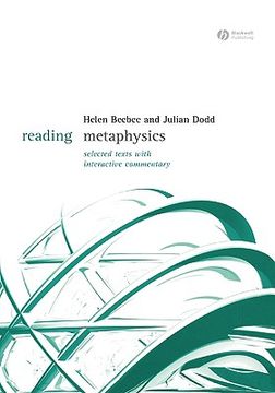 portada reading metaphysics: selected texts with interactive commentary