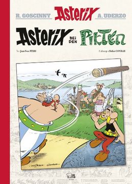 portada Asterix 35 Luxusedition: Asterix bei den Pikten (en Alemán)