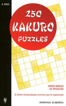 portada 250 Kakuro Puzzles