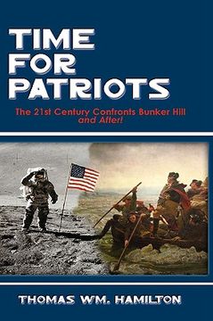 portada time for patriots (en Inglés)