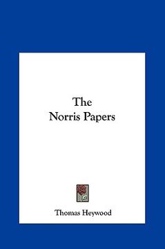 portada the norris papers (en Inglés)