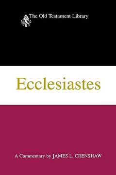 portada ecclesiastes: a commentary (en Inglés)