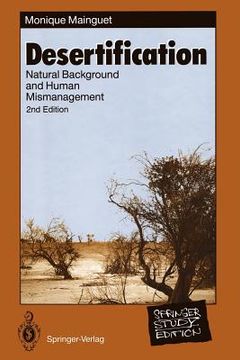 portada desertification: natural background and human mismanagement (en Inglés)