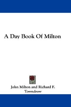 portada a day book of milton (en Inglés)