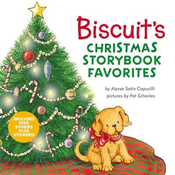 portada Biscuit's Christmas Storybook Favorites: Includes 9 Stories Plus Stickers! 