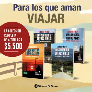 portada Pack Desconocida Buenos Aires - Leandro Velasco - 4 Títulos