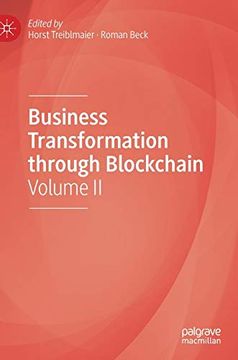 portada Business Transformation Through Blockchain: Volume ii (en Inglés)