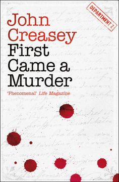 portada First Came a Murder (en Inglés)