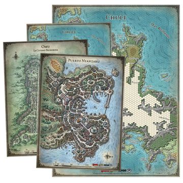 portada Dungeons and Dragons Set de mapas de la Tumba de la Aniquilación