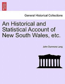 portada an historical and statistical account of new south wales, etc.