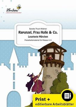 portada Rapunzel, Frau Holle & co. Lesetexte Märchen (en Alemán)