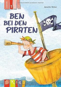 portada Ben bei den Piraten - Lesestufe 1 (Kids - Klassenlektüre in Drei Stufen) (en Alemán)