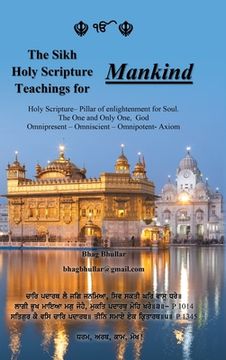 portada The Sikh Holy Scripture Teachings for Mankind (en Inglés)