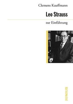 portada Leo Strauss zur Einfã¼Hrung (en Alemán)