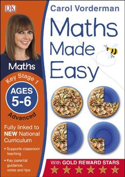 portada Maths Made Easy Ages 5-6 Key Stage 1 Advanced (Carol Vorderman's Maths Made Easy)