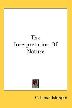 portada the interpretation of nature (in English)