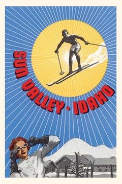 portada Vintage Journal Sun Valley Ski and Sun Travel Poster (en Inglés)