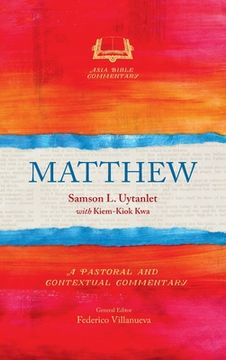 portada Matthew: A Pastoral and Contextual Commentary (en Inglés)