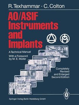 portada Ao/Asif Instruments and Implants: A Technical Manual (en Inglés)