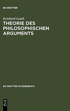 portada Theorie des Philosophischen Arguments 