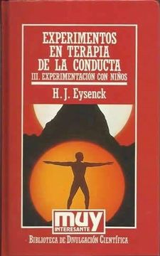 portada Experimentos en Terapia de la Conducta\H. J. Eysenck