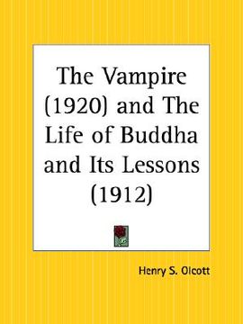 portada the vampire and the life of buddha and its lessons (in English)