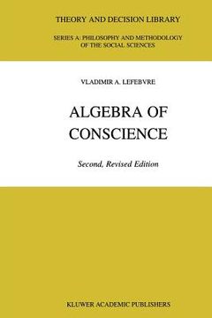 portada algebra of conscience (in English)