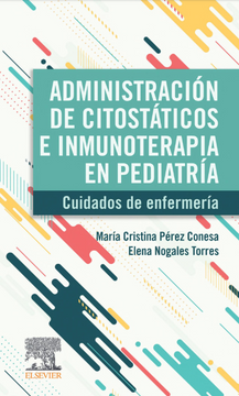 portada Administración de Citostáticos e Inmunoterapia en Pediatría