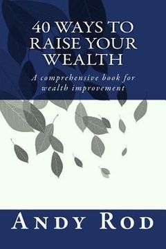 portada 40 Ways to Raise your Wealth: A comprehensive book for wealth improvement (en Inglés)