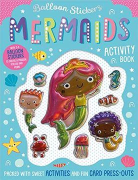 portada Balloon Stickers Mermaids Activity Book 
