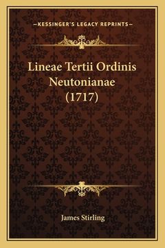 portada Lineae Tertii Ordinis Neutonianae (1717) (en Latin)