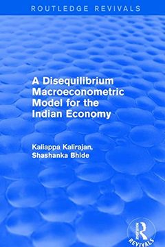 portada A Disequilibrium Macroeconometric Model for the Indian Economy (in English)