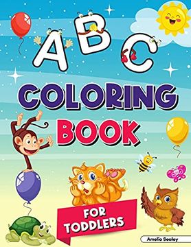 portada Alphabet Coloring Book for Kids Ages 2-4: My First Coloring Book, abc Coloring Books for Kids Ages 2-4, Great Coloring Book for Kindergarten and Preschool Learning (en Inglés)