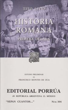 portada Historia Romana Primera Decada (Sc-0304)