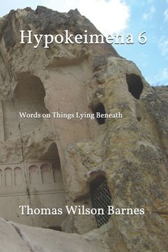 portada Hypokeimena 6: Words on Things Lying Beneath