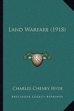 portada land warfare (1918) (en Inglés)