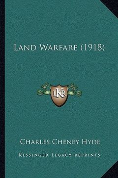 portada land warfare (1918)