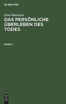 portada Das Persönliche Überleben des Todes (in German)