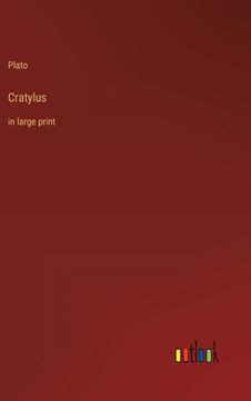 portada Cratylus: in large print (in English)