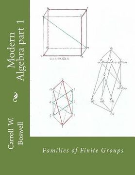 portada Modern Algebra part 1: Families of Finite Groups (in English)
