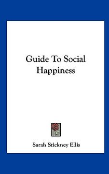 portada guide to social happiness (in English)