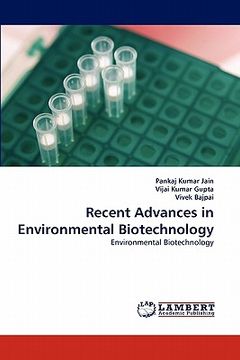 portada recent advances in environmental biotechnology