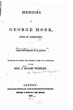 portada Memoirs of George Monk, Duke of Albemarle (en Inglés)