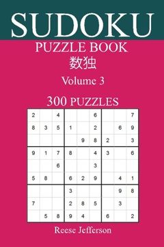 portada Sudoku 300 Easy Puzzle Book: Volume 3 (en Inglés)