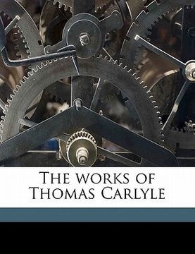 portada the works of thomas carlyle volume 22 (in English)