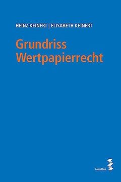 portada Grundriss Wertpapierrecht (en Alemán)