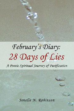 portada february's diary: 28 days of lies: a poetic spiritual journey of purification