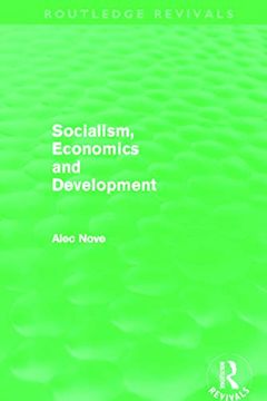 portada Socialism, Economics and Development (Routledge Revivals) (en Inglés)