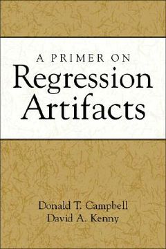 portada a primer on regression artifacts (en Inglés)